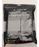 JLebow 2 Pack Knee Braces Compression Sleeves Black Size Small For Men a... - $294.48 MXN