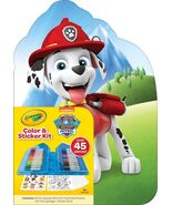 Crayola Paw Patrol Art Kit Creative Drawing and Coloring Set for Kids - $26.56 CAD