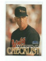 Cal Ripken Jr (Baltimore Orioles) 1998 Fleer Tradition Checklist Card #574 - £2.33 GBP