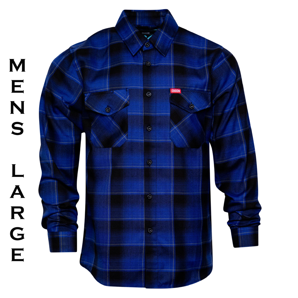 DIXXON FLANNEL x RYAN ANDERSON Flannel Shirt - Men&#39;s Large - Collab - $84.15