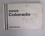 2005 Chevrolet Colorado Owners Manual [Paperback] Chevrolet - £18.85 GBP
