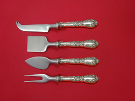 Prince Eugene by Alvin Sterling Silver Cheese Serving Set 4 Piece HHWS  Custom - £202.82 GBP