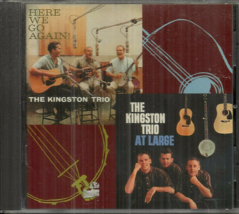 THE KINGSTON TRIO - HERE WE GO AGAIN! &amp; AT LARGE - 1991 CD CAPITOL CDP7-... - £18.36 GBP