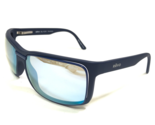 REVO Sunglasses RE 1189 05 BLP ECLIPSE Matte Blue Square Frames Mirrored... - $121.70