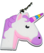 TK023 Unicorn Fairy Horse Cute - keychain rubber key ring pendant Keyring - £4.73 GBP