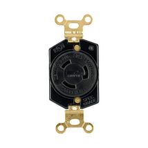 EATON L620R Lock Single Electrical Receptacle, 250 Vac, 20 A, 2 Pole, 3 ... - $19.95