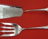 Mixed Metals by Gorham Sterling Silver Fish Serving Set 2pc BC Gold Spid... - $2,821.50