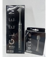 (2) Gleem Electric Toothbrush Battery Black Travel Case &amp; 2 ￼ ￼replaceme... - €15,38 EUR