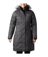 Columbia Apres Arson II Long Down Hooded Jacket in Black $300, Sz S, NWT! - £131.57 GBP