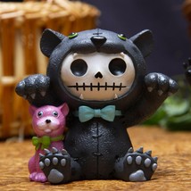 Larger Furry Bones Bagheera The Black Cougar With Pink Panther Doll Figu... - $19.99