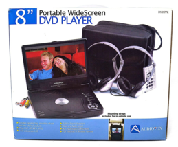 Audiovox Portable DVD Player 8&quot; Wide Screen D1817PK 8 Inch In Box - £22.33 GBP