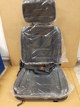 New/Unused Mini excavator seat with seatbelt and headrest - $144.93