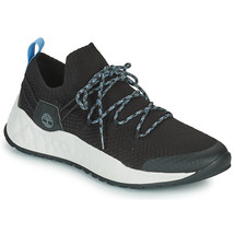 NEW TIMBERLAND Men&#39;s Solar Wave Low Hiking Sneakers - Black Knit (Size 7 M) - $89.95