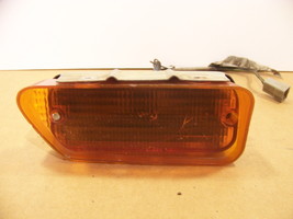 1974 PLYMOUTH SATELLITE 4 DR AMBER FRONT TURN SIGNAL LENS &amp; HOUSING ASSY... - £35.31 GBP