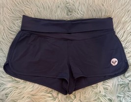 Roxy Endless Summer Board Shorts Size Small Navy Blue Foldover Waist NEW - $34.65