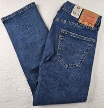 Levis Mens Regular Straight Leg Jeans 505 Medium Wash Stretch 5051454 34x30 - €27,50 EUR