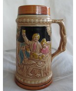 Vintage Ceramic Beer Stein Made in Japan 7&quot; - $240.08 MXN