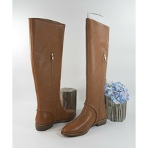 UGG Caramel Leather Gracen Whipstitch Tall Boots Size 6 NIB - £153.36 GBP