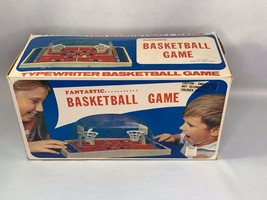 Vintage Typewriter Basketball Game Complete with Box Works - $45.00