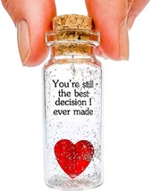 Anniversary, Heart - You&#39;Re Still The Best Decision I Ever Made, Gift Bottle - $41.99