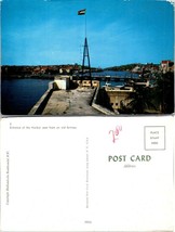 New York(NY) Long Island Harbor Entrance From Old Fortress Vintage Postcard - £7.36 GBP