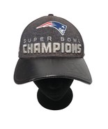New England Patriots Strapback Hat Cap Black NFL Football Champions - $231.52 MXN