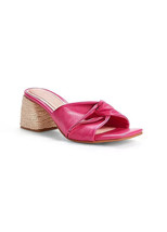 Kaleidoscope Pink Verknotet Pantolette UK 4 (F121) - £25.59 GBP