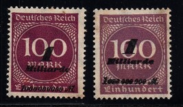 331A - DR Reich GERMANY 1923 Inflation Mi.331a mint no gum CAT. value $75 color - £18.54 GBP