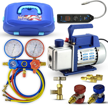 Tools Kit 4.5Cfm Vacuum Pump Kit Mini Split 5Pa Rotary Vane Vacuum Pump ... - $257.50