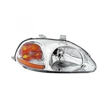 Headlight For 1996-98 Honda Civic Right Passenger Side Chrome Housing Cl... - $80.19