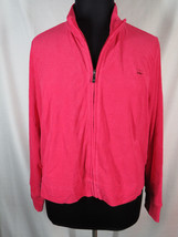 Juicy Couture Watermelon Zip Up Terry Jacket With Pockets, Plus Size 3X,... - $39.99