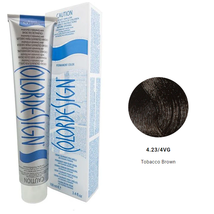 Color Design Permanent Hair Color - 4.23/4VG  Tobacco Brown, 3.4 Oz.