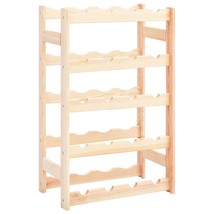 Wine Rack for 20 Bottles Pinewood - £14.94 GBP