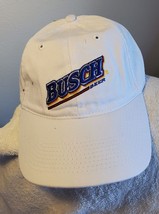 BUSCH Beers on a white cotton ball cap - £15.73 GBP