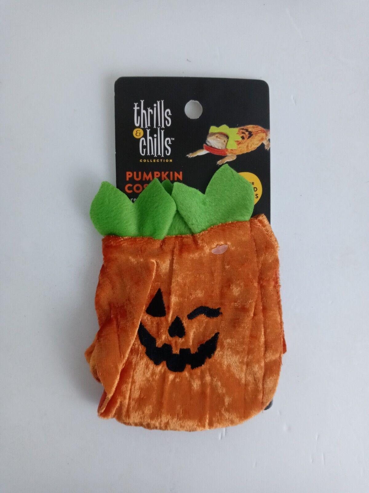 Primary image for Thrills & Chills Collection Pumpkin Reptile Costume For Bearded Dragons