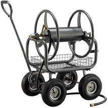 GroundWork TC4717A  400 ft. Hose Reel Cart Steel Black - $5,387.37 MXN