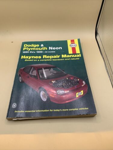 Haynes Automotive Repair Manual 30034 1995-1999 Dodge Plymouth Neon All Models - £9.37 GBP