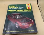 Haynes Automotive Repair Manual 30034 1995-1999 Dodge Plymouth Neon All ... - $11.87