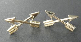 Special Forces Arrows Insignia Collar Lapel Pin Set of two (2) Pins 1 inch - $8.44