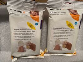 2 Medela Quick Clean Wipes 24 Pack *NEW* - $11.99