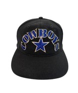 Dallas Cowboys ANNCO SuperBowl Championships Black SnapBack Vintage Stit... - £110.66 GBP