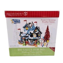  Department 56 “Frosty&#39;s Christmas Weather Station” 56787 North Pole Series - £78.31 GBP