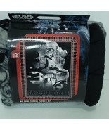 Disney Star Wars Rogue One Stormtrooper Imperial Army No Sew Throw Fleec... - $737.98 MXN