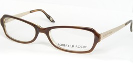 Vintage ROBERT LA ROCHE Rlr 635-03 Brown Gelbbraun/Gold Brille 52-17-130 Notes - £51.47 GBP