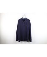 Vintage 90s Ralph Lauren Mens XL Faded Soft Cotton Long Sleeve Rugby Pol... - $1,277.46 MXN