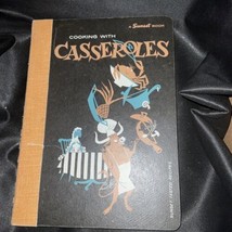 VINTAGE: Cooking With Casseroles - A Sunset Book 1958 1st Ed. - H/C &amp; Sp... - £7.43 GBP