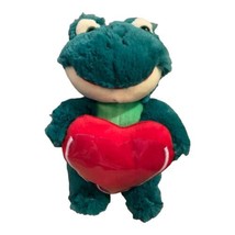 Goffa Frog Plush Valentine&#39;s Day Stuffed Animal Red Heart Gift Card Hold... - £11.76 GBP