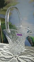 &quot;Waterford&quot;Crystal Basket Diamond Cut 9 3/4&quot; New No Box [aC] - €63,64 EUR