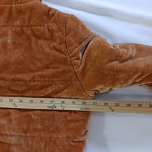 Shinestar SJ3441 Women's Merigold Camel Velvet Cropped Puffer Jacket Size Large image 13