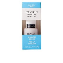 Revlon Base Coat Nail Polish, Quick Dry Nail Polish, Chip Resistant &amp; Longwear F - £10.74 GBP